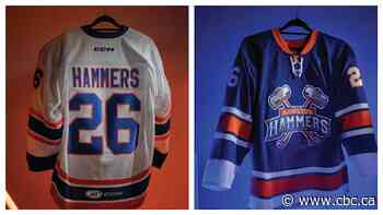 Hamilton Hammers American Hockey League team unveil their 1st ever jersey