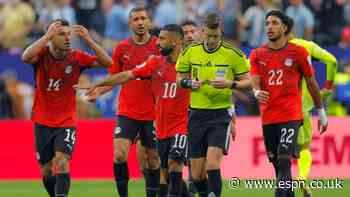 Egypt bemoan 'injustice' after Argentina defeat
