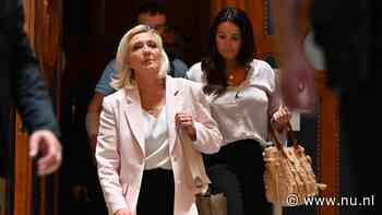 Le Pen gaat in cassatie tegen veroordeling en blijft mikken op verkiezingen 2027