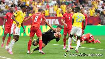 Switzerland vs Colombia - World Cup last 16 LIVE: European side go close to opening the scoring in Vancouver as rivals battle it out for final spot in the quarter finals