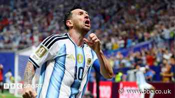 Tears of relief? Messi adds another incredible chapter to World Cup career