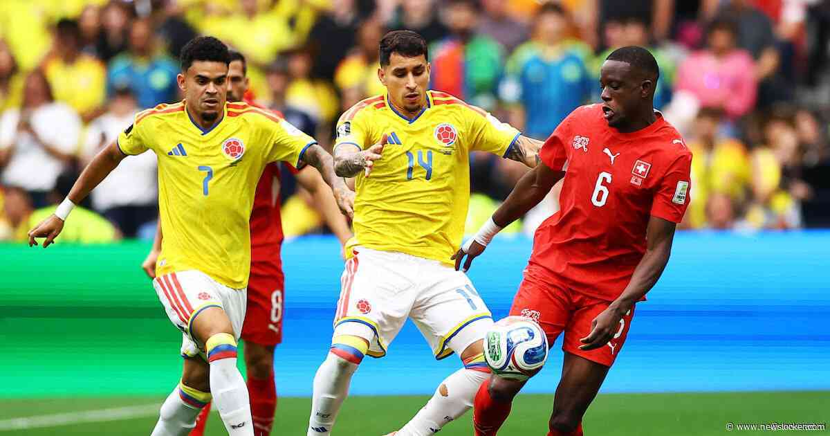 Colombia krijgt eerste kans, maar Zwitserse keeper brengt redding op schot Puerta