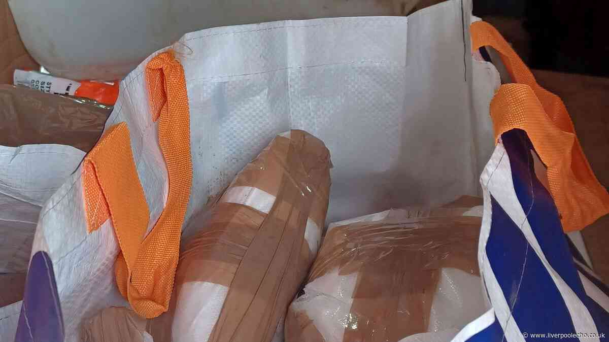 Man caught with '38kg of cocaine' stuffed into bags for life in Roby