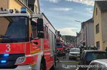 FW-BN: Wohnungsbrand - eine verletzte Person