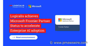 LOGICALIS OBTIENT LE STATUT DE PARTENAIRE « FRONTIER » DE MICROSOFT POUR ACCÉLÉRER L'ADOPTION DE L'IA DANS LES ENTREPRISES