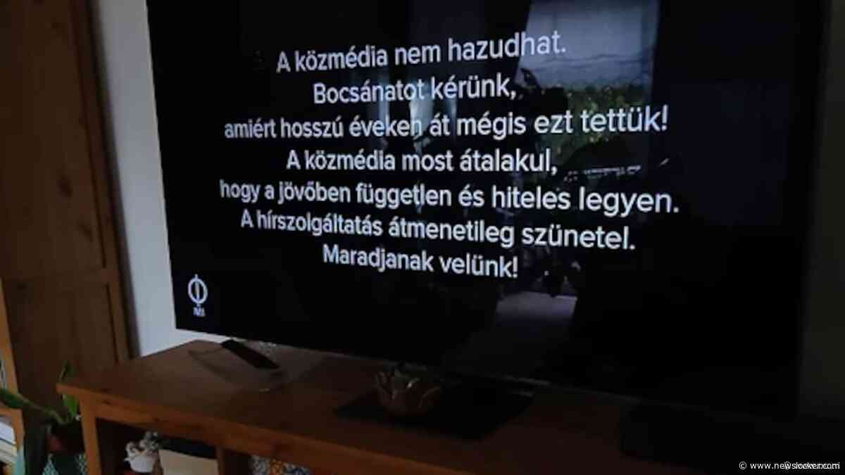 Hongarije pakt 'propagandaomroep' Orb&aacute;n aan: geen nieuws meer, alleen films