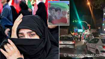 Chilling secret video smuggled out of Iran exposes grim reality of Ayatollah's funeral - and the Israel scar that refuses to heal