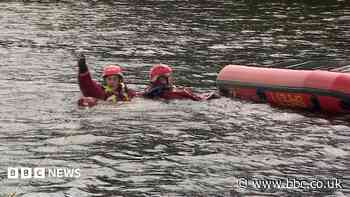 Inland lifeboat station marks 40th anniversary