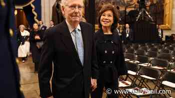 MTG brands Mitch McConnell's wife a 'communist spy' as she flees to China during terrifying hospitalization