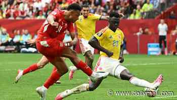Switzerland vs Colombia - World Cup last 16 LIVE: Deadlock in Vancouver as cagey affair is taken to extra-time with rivals battling it our for quarter final clash with Argentina