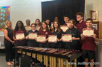 St. Charles percussionists win first place at Ontario provincials