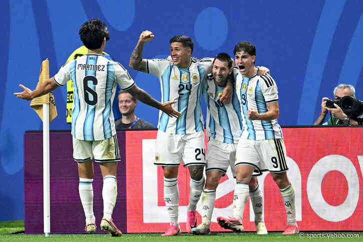 🤯 Simply historic! Argentina star hits World Cup milestone