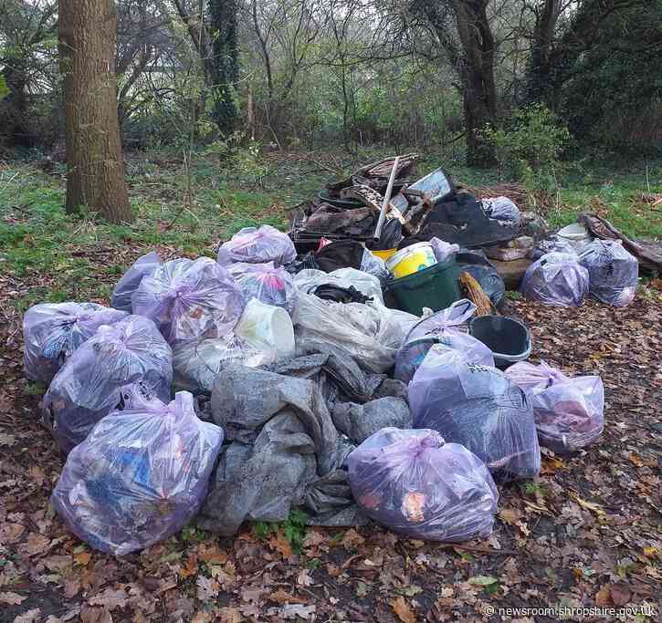 Ludlow stopover for Land’s End to John O’Groats litter pickers