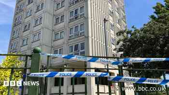 Police not seeking anyone over tower block death