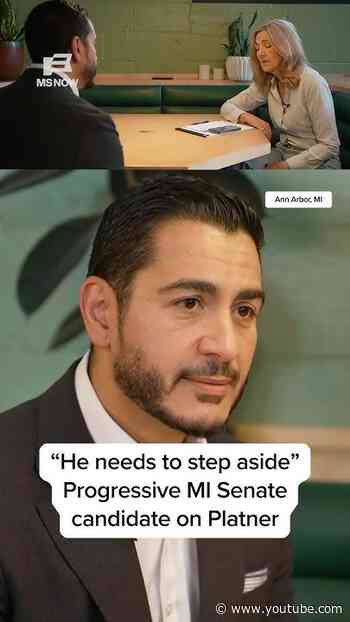 'He needs to step aside': Progressive MI Senate candidate on Platner