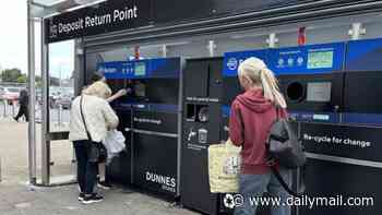 Corner shops fight back against recycling scheme that is 'crippling' them as they lose money due to costs of providing service - while Re-Turn firm held over 60million euro in unclaimed deposits in one year alone