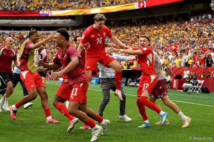 World Cup: Switzerland eliminate Colombia after tense penalty shootout