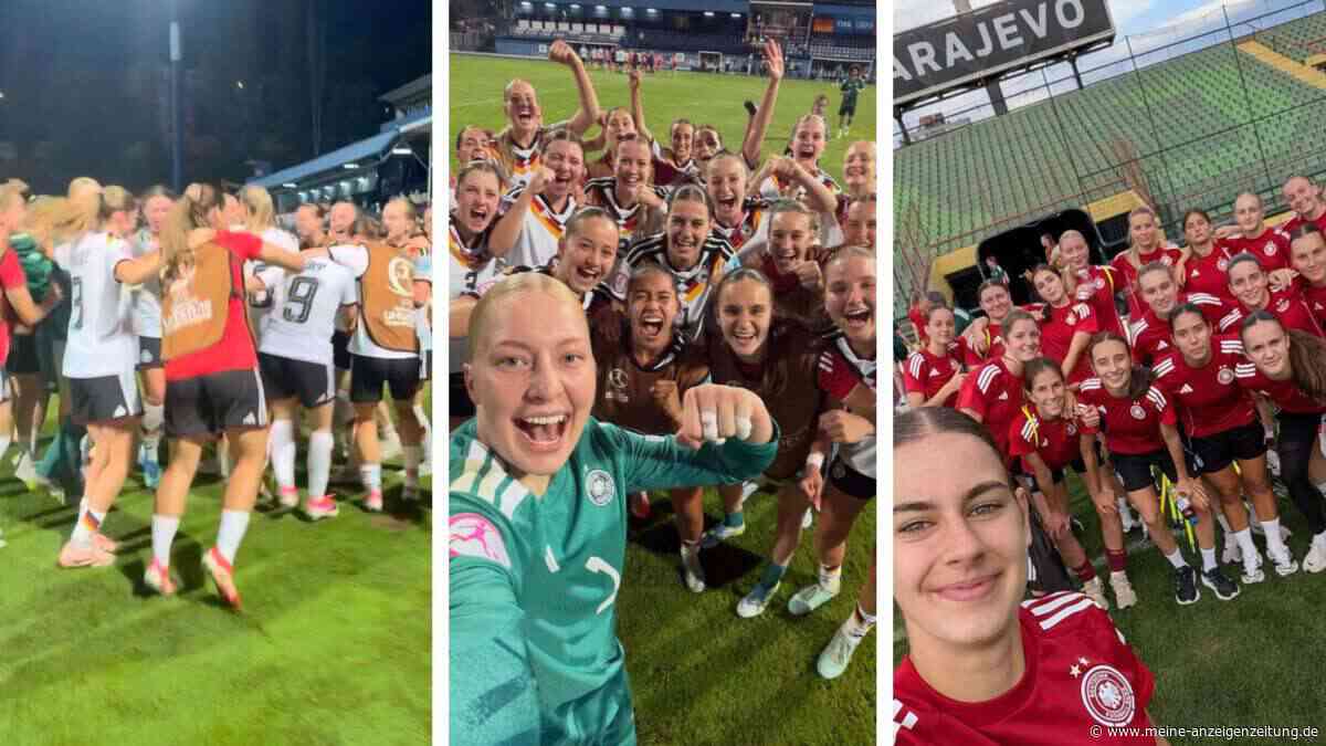 Nach Verlängerungs-Drama: DFB-U19-Juniorinnen spielen im EM-Finale gegen Spanien