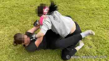 Disturbing moment teenagers brawl in public as illegal fight club spreads across Adelaide and violent videos emerge of organised bouts