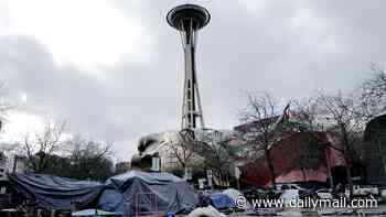 Outraged Seattle residents blast woke Dems who cleaned up squalid city just for World Cup visitors... amid fears it will soon slide back into being chaotic hellhole