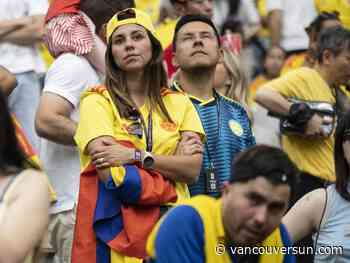 World Cup: Cheers turn to tears for Colombia fans in Vancouver as Swiss advance
