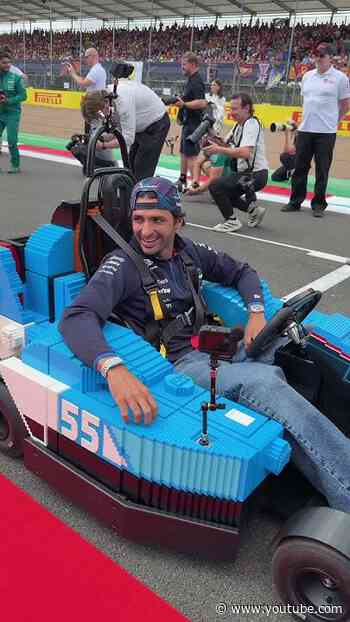 LEGO Drivers’ Parade is GO GO GO 😅 #f1