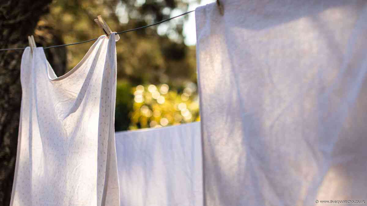 White bedding will stay crisp and bright when you do 1 task after washing