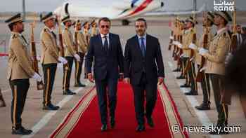 Macron first major western leader to visit Syria since fall of Assad