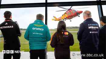 Air ambulance crew gets a Formula 1 boost