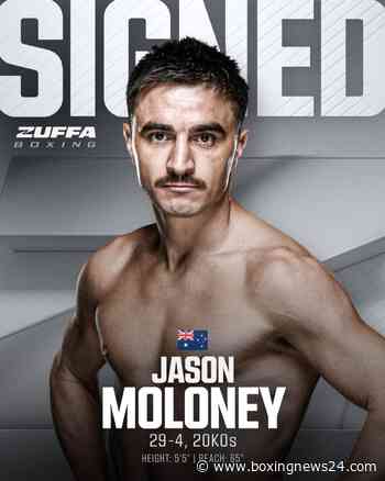 Former world champion Jason Moloney signs with Zuffa Boxing