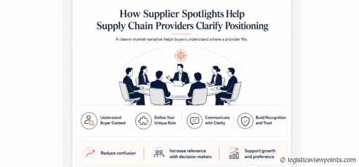 How Supplier Spotlights Help Supply Chain Providers Clarify Positioning