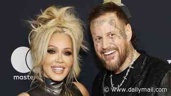 Jelly Roll's estranged wife Bunnie XO, 46, caught KISSING hunky reality TV star, 24, at singer's Nashville bar… three weeks after shock divorce reveal