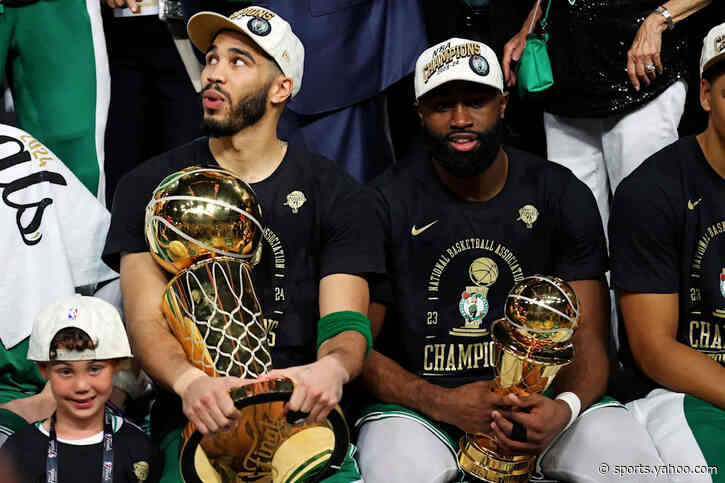 Jayson Tatum shares first reaction to Jaylen Brown trade