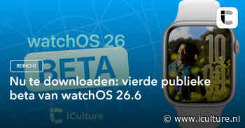 Nu te downloaden: vierde publieke beta van watchOS 26.6