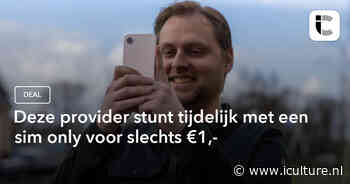 Deze provider stunt tijdelijk met een sim only voor slechts €1,-
