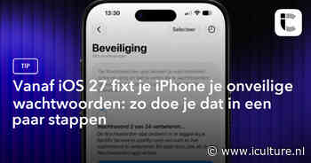 Vanaf iOS 27 fixt je iPhone je onveilige wachtwoorden: zo doe je dat in een paar stappen