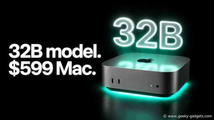 Ollama Runs 32B Local AI Models on a $599 Mac via Quantization for Free