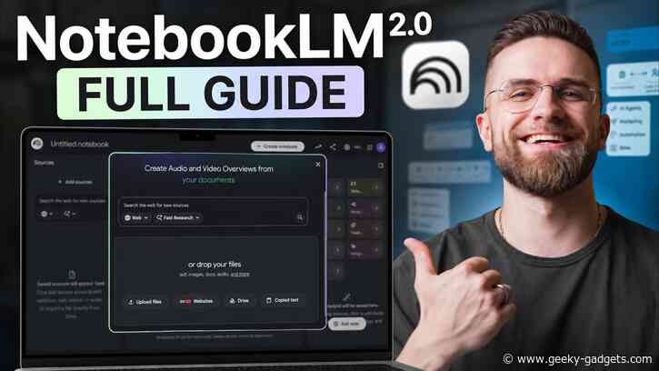 NotebookLM 2.0 Update Adds Easy Mind Map and Slide Deck Generation