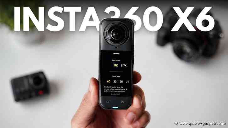 Insta360 X6 Leaks Point to 8K 60Fps and 1-Inch Sensor
