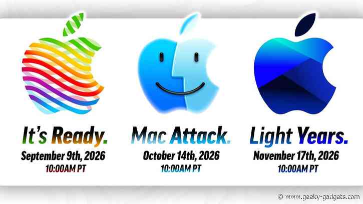 Apple Fall Event Timeline Leaked: What to Expect in September, October and November