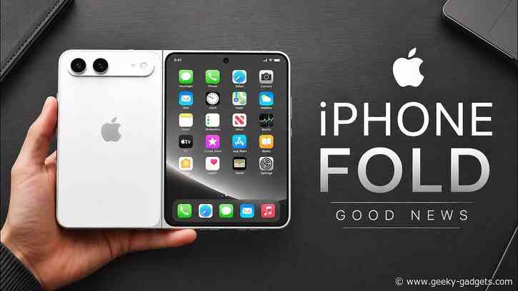 iPhone Ultra Fold Leaks Reveal Apple’s First Foldable Phone