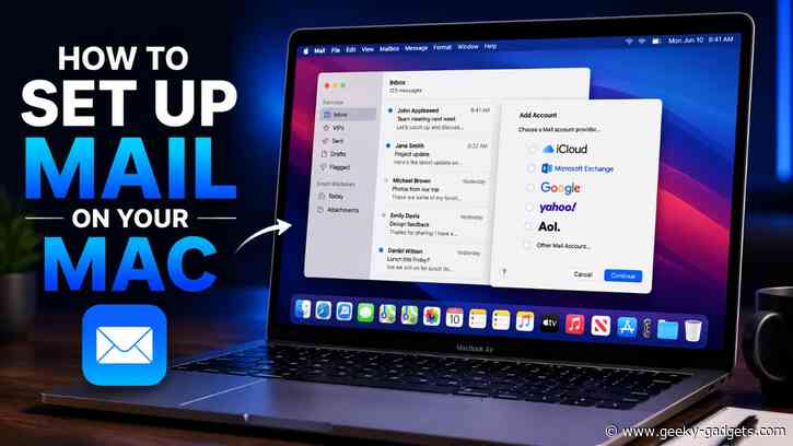 Set Up and Manage Accounts in the Apple Mail Mac App