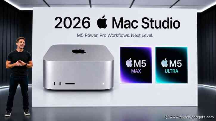 Apple’s New M5 Mac Studio Rumored to Start At $2,499