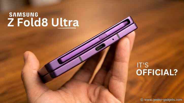 Samsung Galaxy Z Fold 8 Ultra:  Key Features That Justify The ‘Ultra’ Name