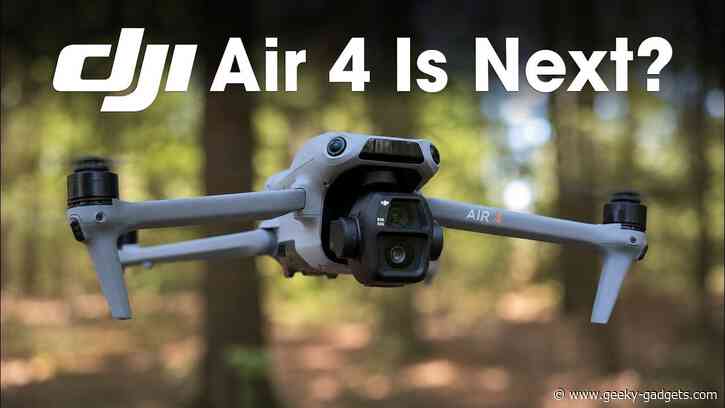 DJI Air 4 Leads 2026 Lineup with Upgraded Low-Light Camera