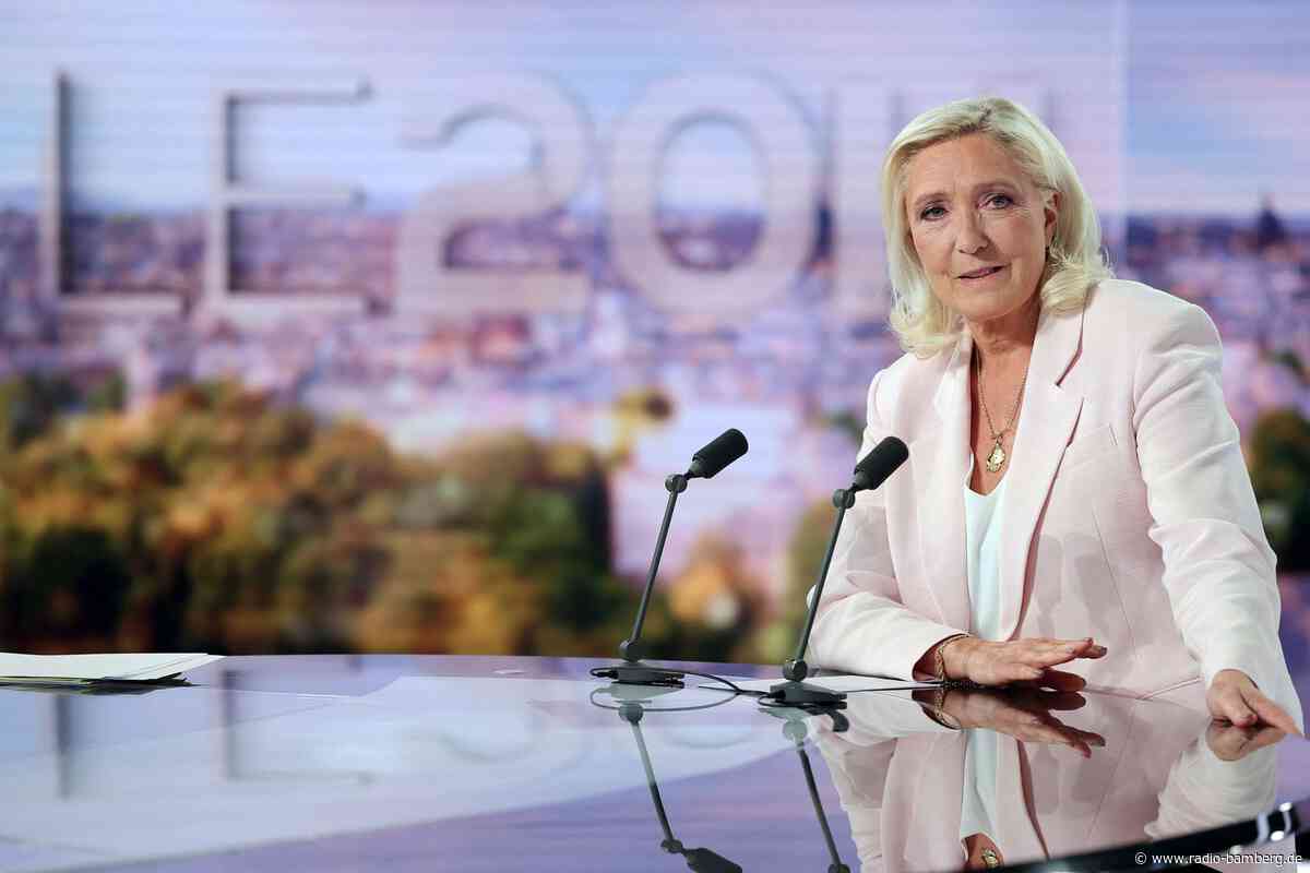 Trotz Haftstrafe: Le Pen zieht in Präsidentschaftswahl