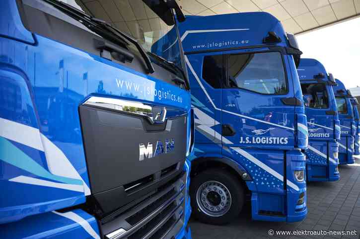 MAN will bis 2026 rund 50 Elektro-Lkw einsetzen