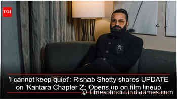 Rishab Shetty shares UPDATE on 'Kantara Chapter 2'