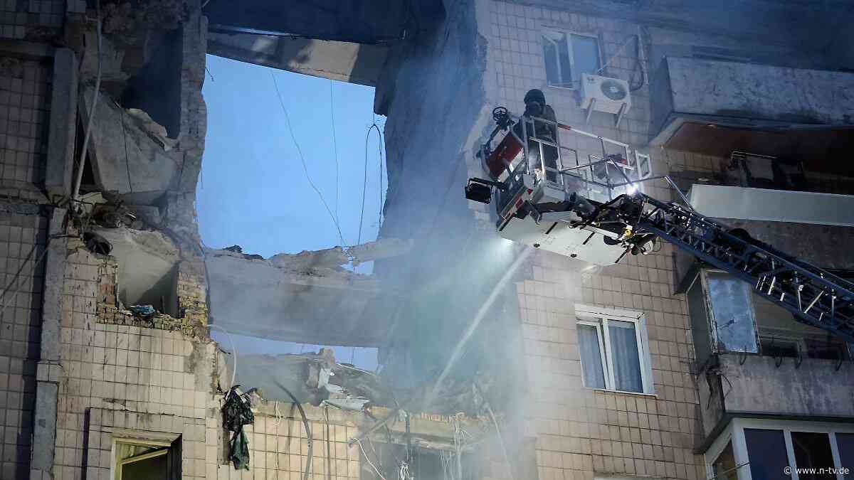 "Feind greift die Hauptstadt an": Russland attackiert Metropole Kiew mit ballistischen Raketen