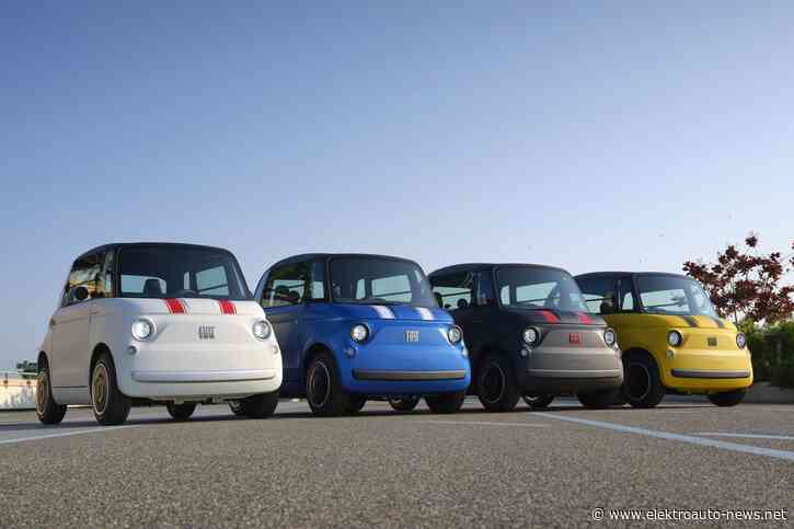 Fiat Topolino Sport: E-Kleinstwagen mit Retro-Streifen